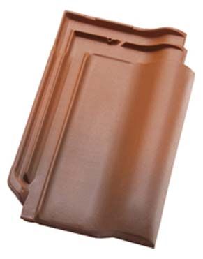 Flachdachziegel Bogen